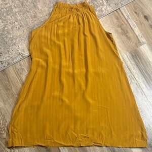 SHEIN Mustard Mini Dress 🎄